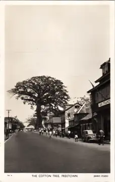 The Cotton Tree, Freetown.